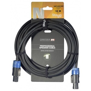 Кабель 1xSpeakon на 1xSpeakon Stagg NSP10SS15 10.0m