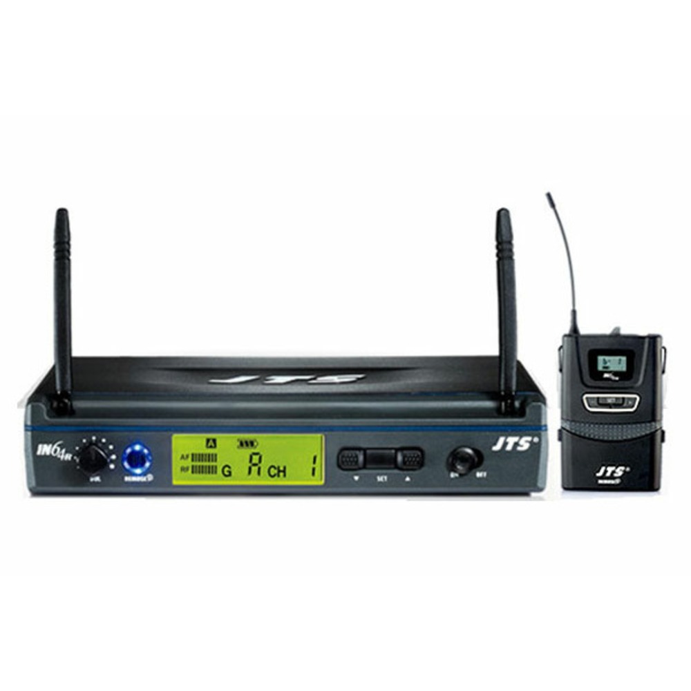 Радиосистема с петличным микрофоном JTS IN64R/IN64TB+CM-501