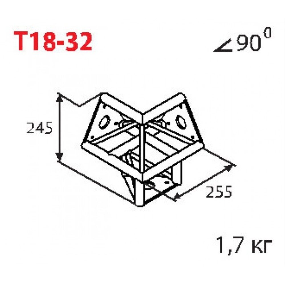 Соединительный элемент для фермы Imlight T18-32