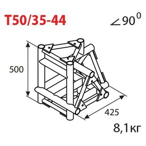 Соединительный элемент для фермы Imlight T50/35-44