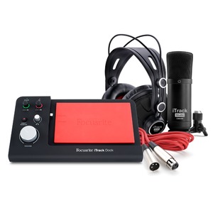 Комплект оборудования для звукозаписи FOCUSRITE iTrack Dock Studio Pack