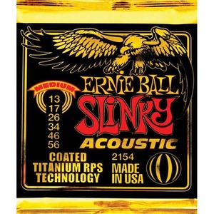 Струны для акустической гитары Ernie Ball 2154