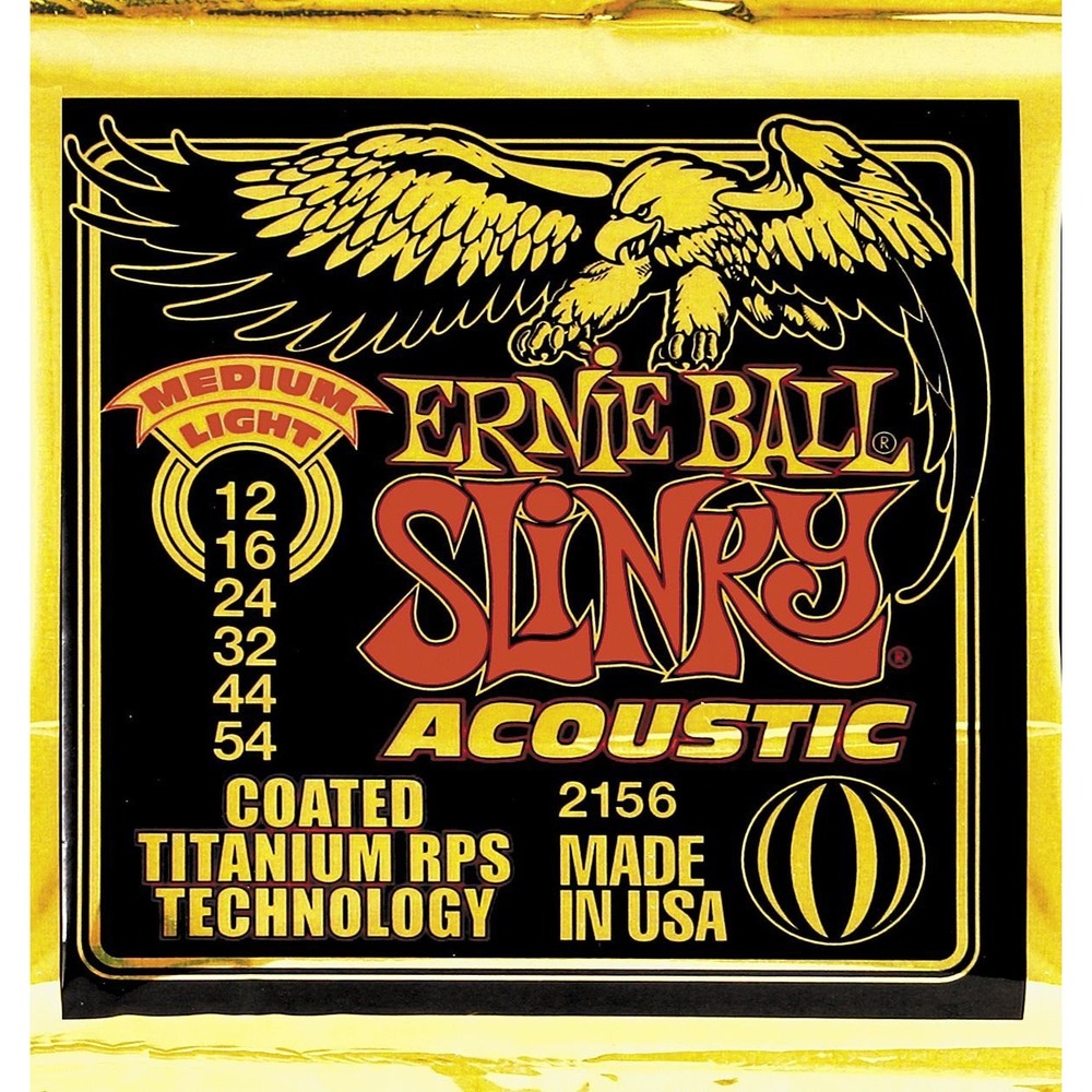Струны для акустической гитары Ernie Ball 2156
