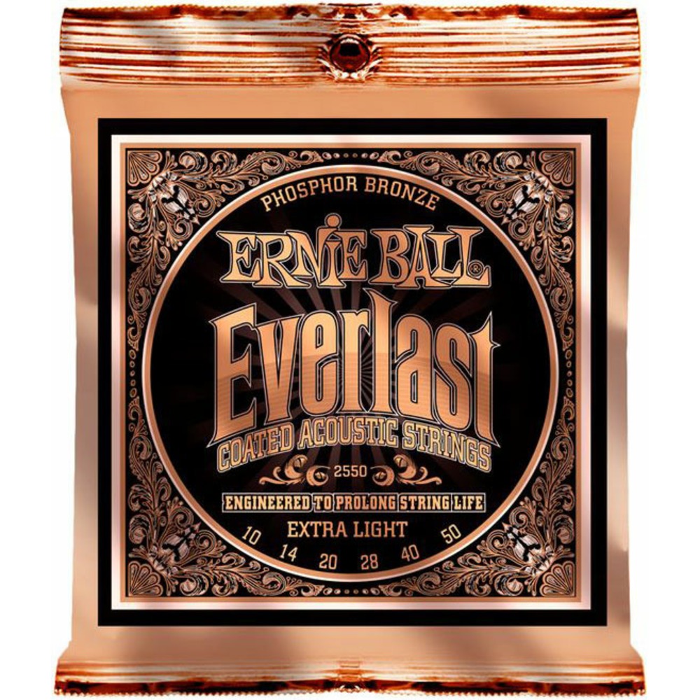 Струны для акустической гитары Ernie Ball 2550