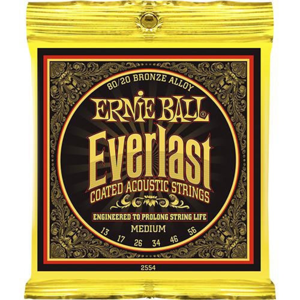 Струны для акустической гитары Ernie Ball 2554
