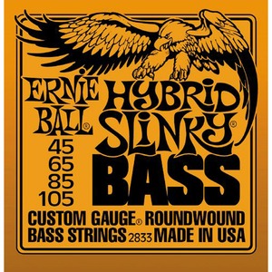 Струны для бас-гитары Ernie Ball 2833