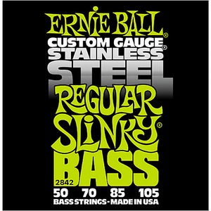 Струны для бас-гитары Ernie Ball 2842