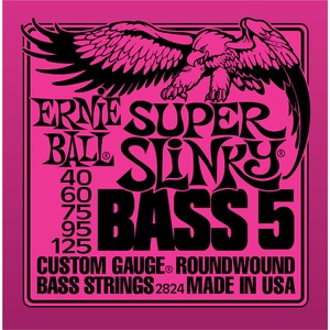 Струны для бас-гитары Ernie Ball 2824
