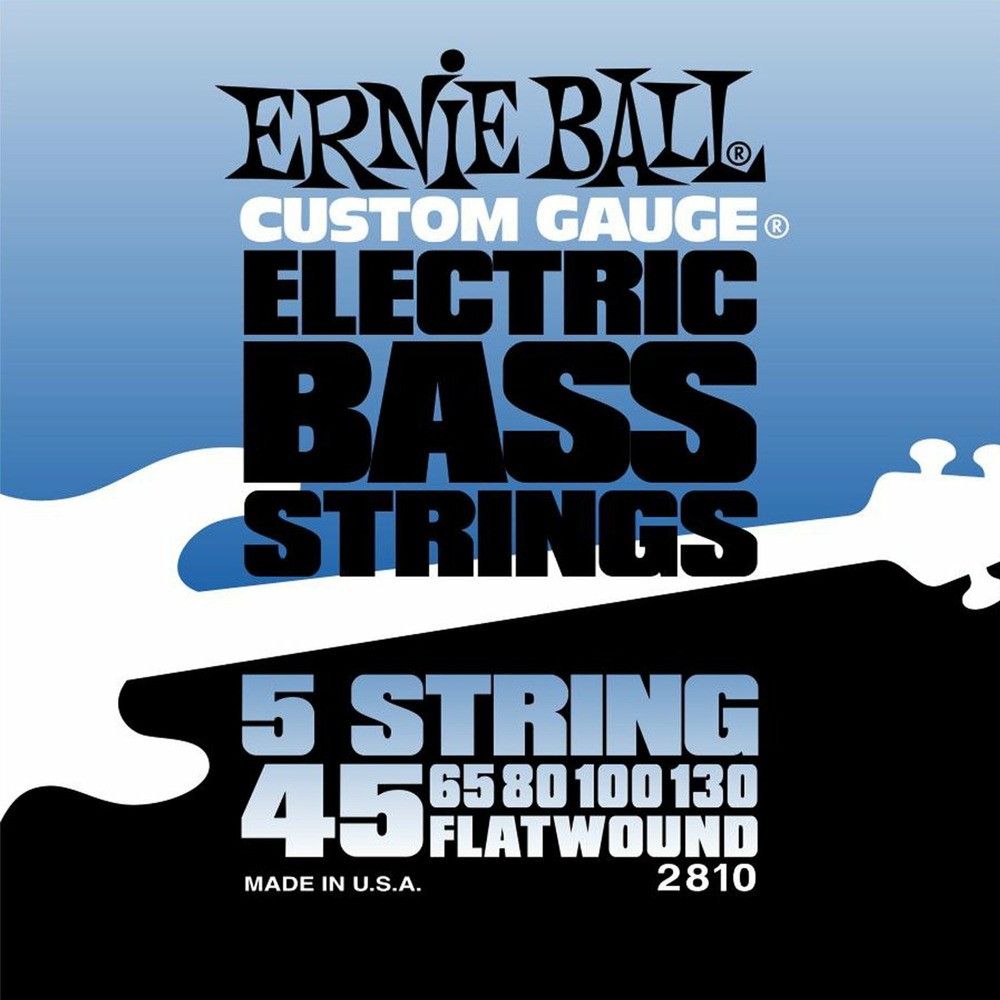 Струны для бас-гитары Ernie Ball 2810