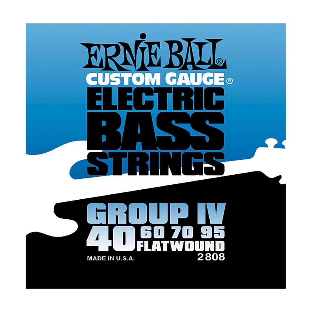 Струны для бас-гитары Ernie Ball 2808