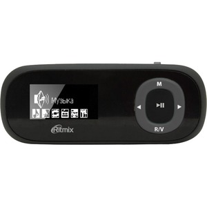 Цифровой плеер mp3 Ritmix RF-3400 4Gb Black