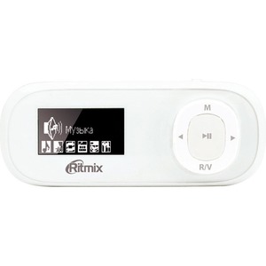Цифровой плеер mp3 Ritmix RF-3400 8Gb White