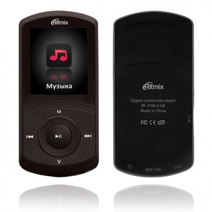 Цифровой плеер mp3 Ritmix RF-4700 4Gb Black