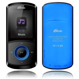 Цифровой плеер mp3 Ritmix RF-4700 4Gb Blue