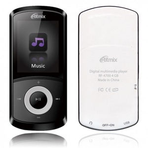 Цифровой плеер mp3 Ritmix RF-4700 4Gb White