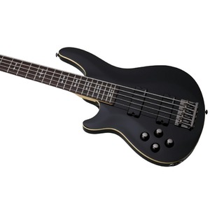 Гитара леворукая SCHECTER Omen-5 BLK L/H
