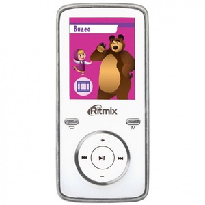 Цифровой плеер mp3 Ritmix RF-4950M 4Gb White