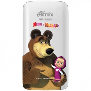 Цифровой плеер mp3 Ritmix RF-4950M 4Gb White