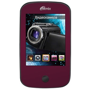 Цифровой плеер mp3 Ritmix RF-7200 4Gb Dark Red