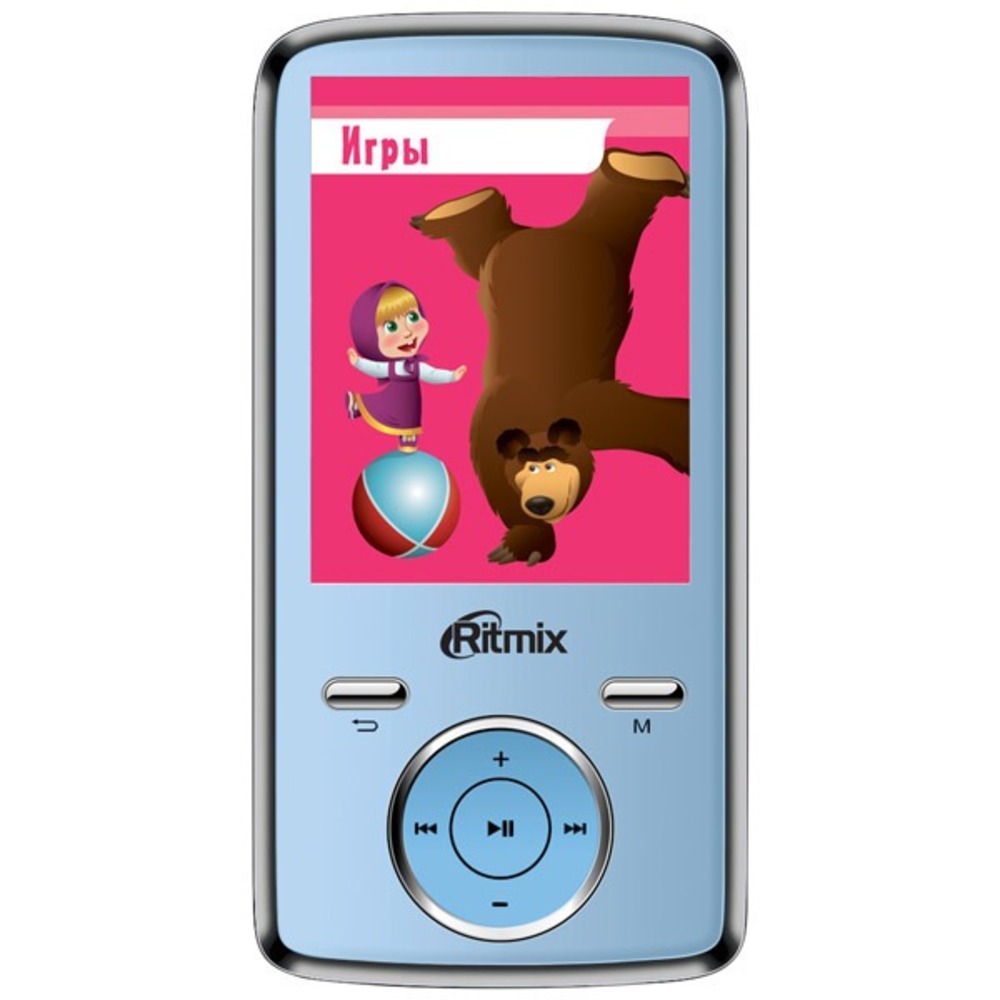 Цифровой плеер mp3 Ritmix RF-7650M 4Gb Blue