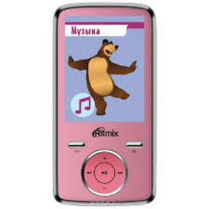 Цифровой плеер mp3 Ritmix RF-7650M 4Gb Pink