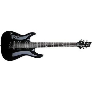 Гитара леворукая SCHECTER OMEN-6 L/H BLK