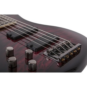 Гитара леворукая SCHECTER Stiletto Extreme-5 L/H BCH