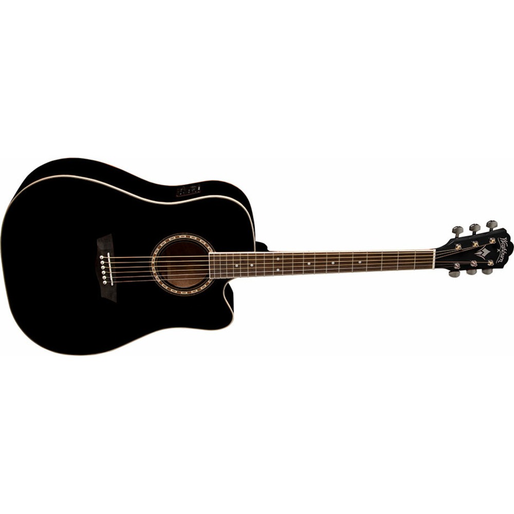 Электроакустическая гитара Washburn WD10CEB
