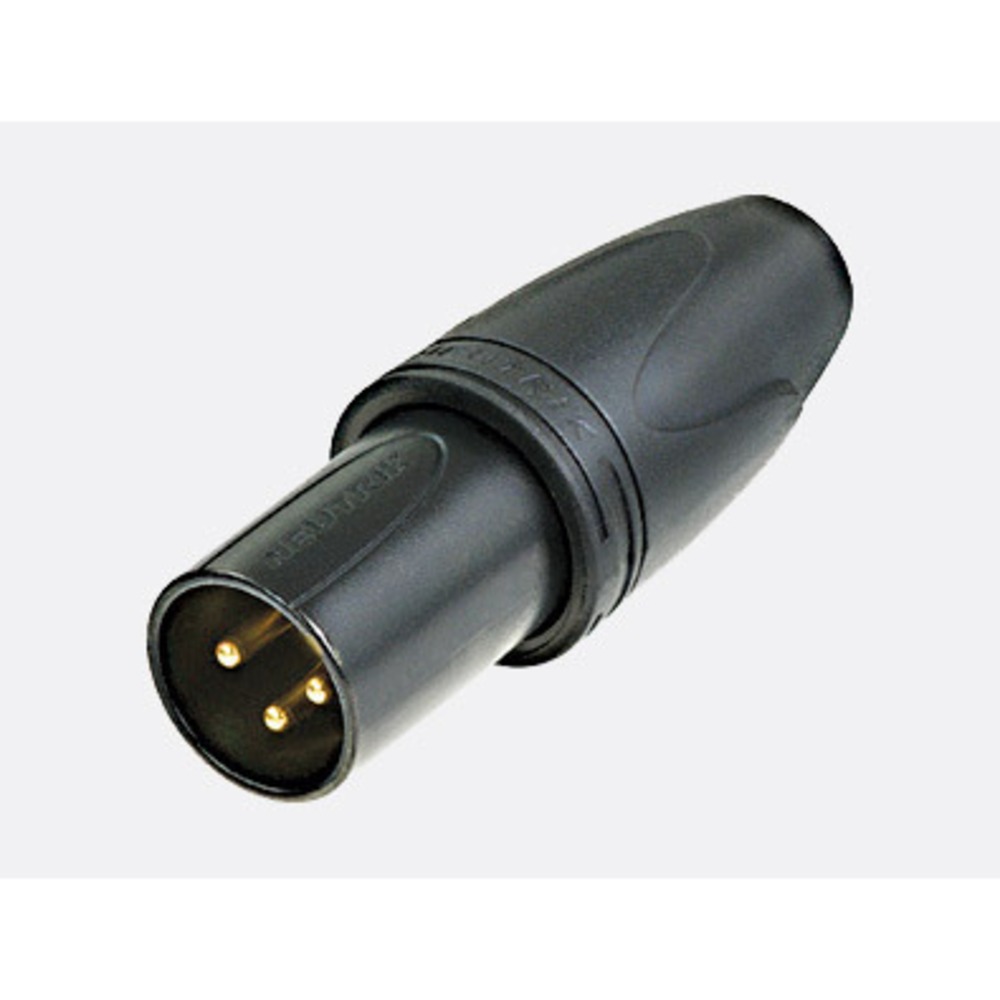 Разъем XLR (Папа) Neutrik NC3MXX-HD-B-D