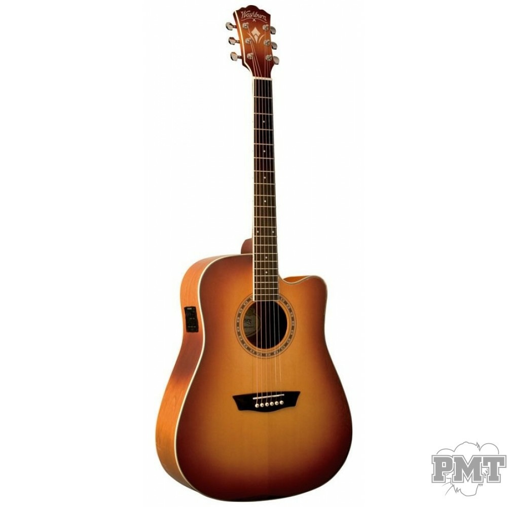 Электроакустическая гитара Washburn WD7SCE-ACSM