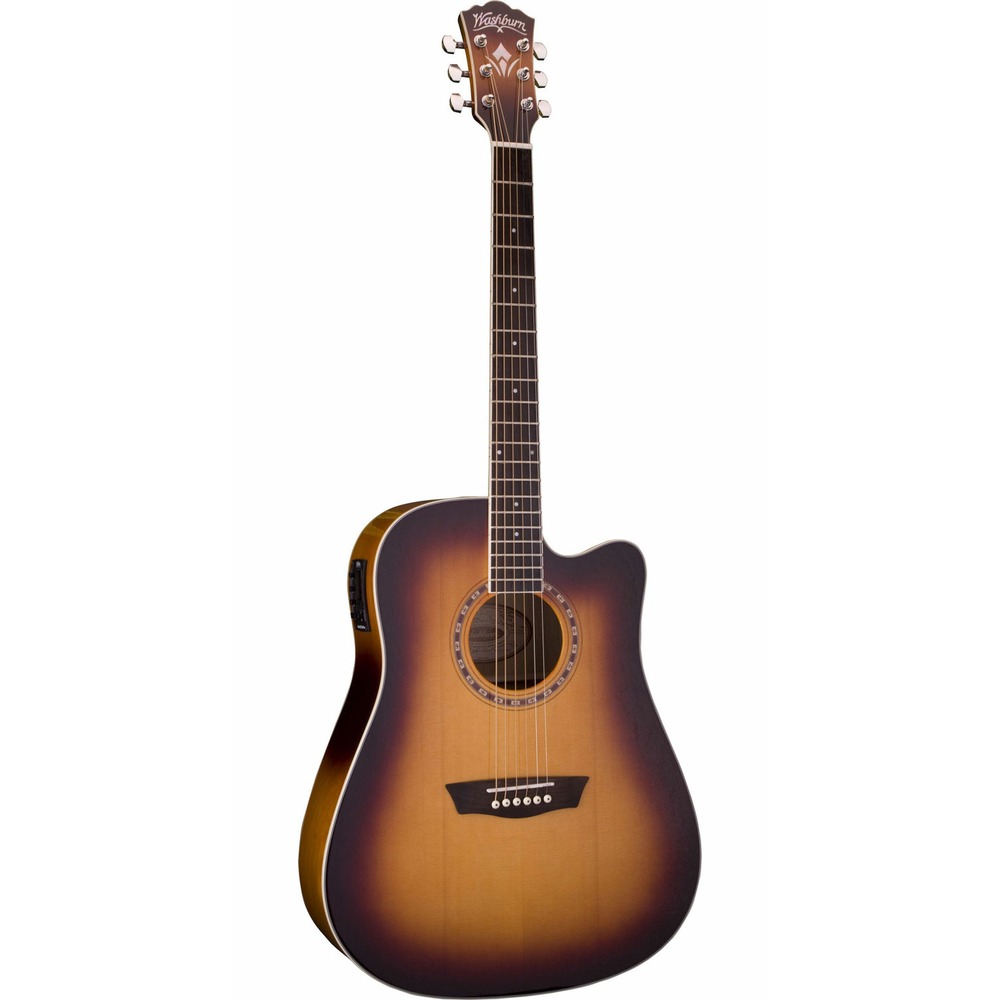 Электроакустическая гитара Washburn WD7SCE-ATB