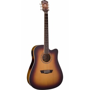Электроакустическая гитара Washburn WD7SCE-ATB