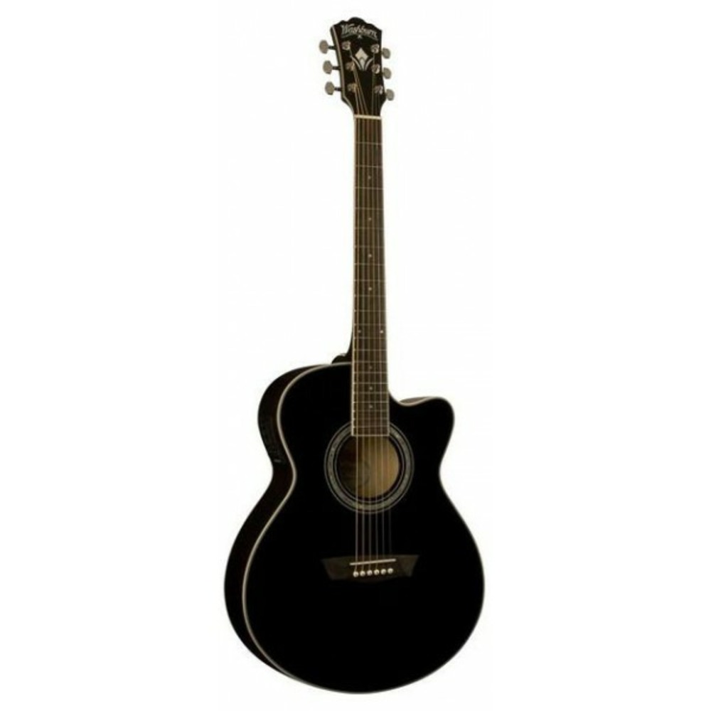 Электроакустическая гитара Washburn WJ7SCE-BM