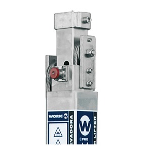 Стойка элеватор Work LW-255R silver