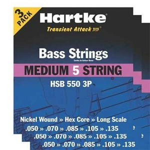 Струны для бас-гитары Hartke HSB550-3P