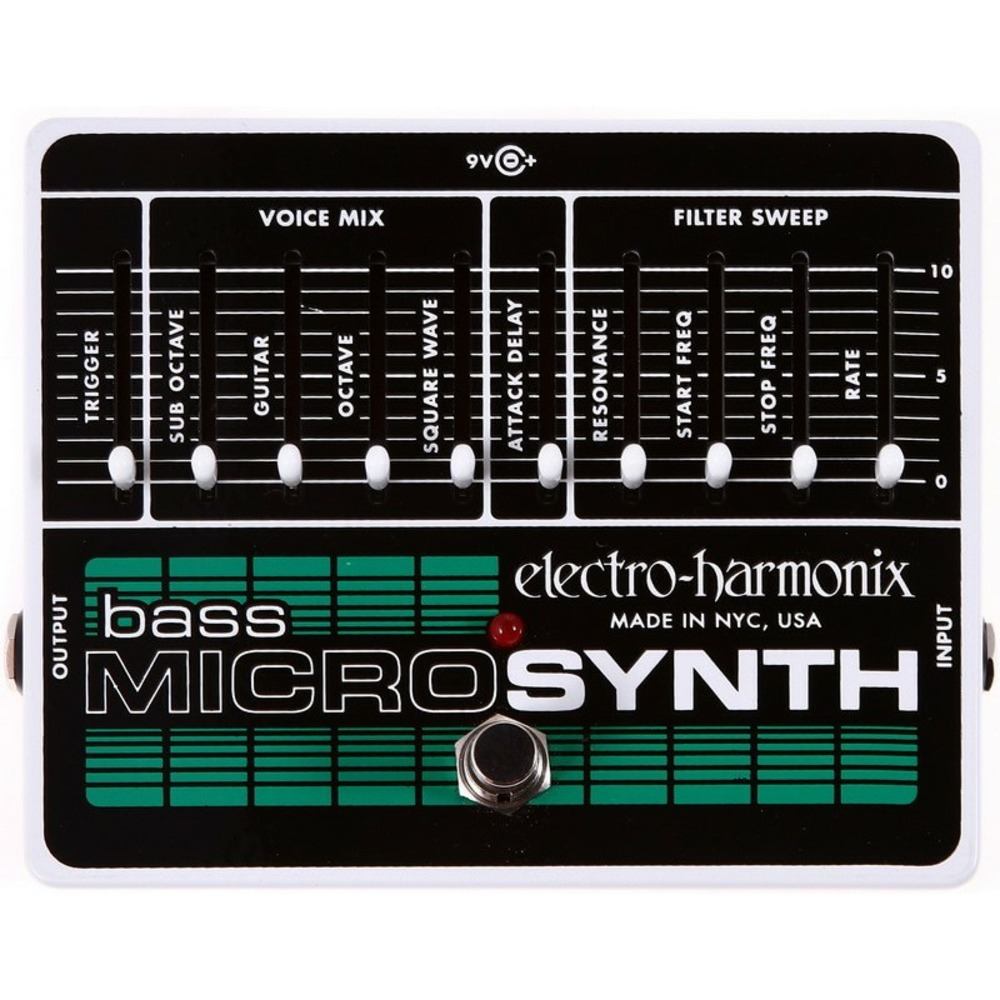 Педаль эффектов/примочка для бас гитары Electro-Harmonix Bass MicroSynth