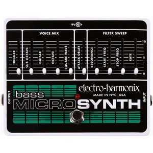 Педаль эффектов/примочка для бас гитары Electro-Harmonix Bass MicroSynth