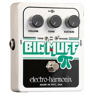Гитарная педаль эффектов/ примочка Electro-Harmonix Big Muff W/Tone Wicker