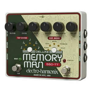 Гитарная педаль эффектов/ примочка Electro-Harmonix Deluxe Memory Man Tap Tempo 550-T