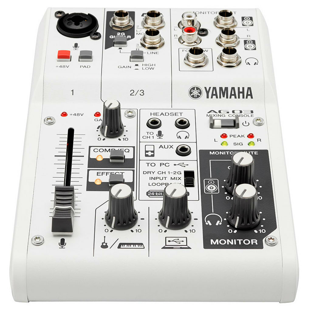 Купить Yamaha AG03 аналоговый микшер в каталоге интернет магазина BIGtv