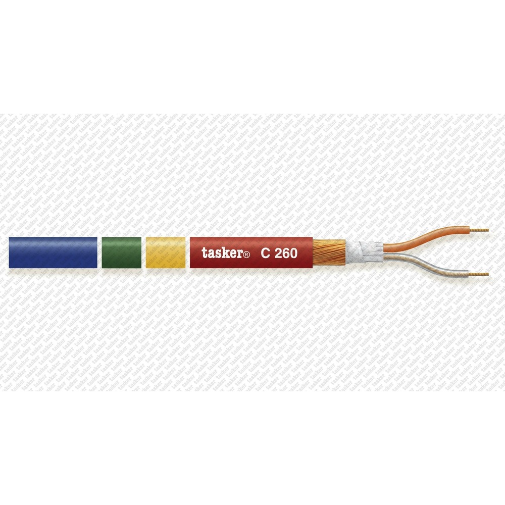 Кабель микрофонный в нарезку Tasker C260 Red