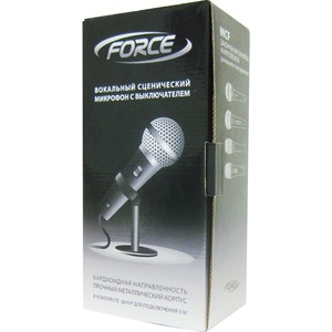 Вокальный микрофон (динамический) FORCE MCF-204