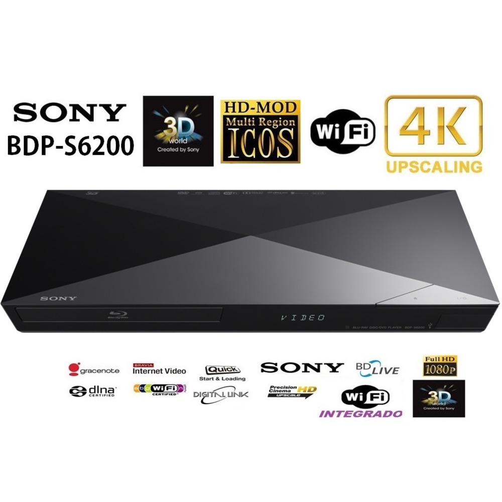 Blu-Ray проигрыватели Sony BDP-S6200