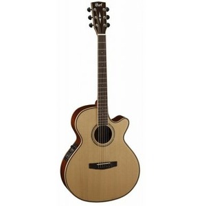 Электроакустическая гитара Cort AS-S4 NAT W-CASE