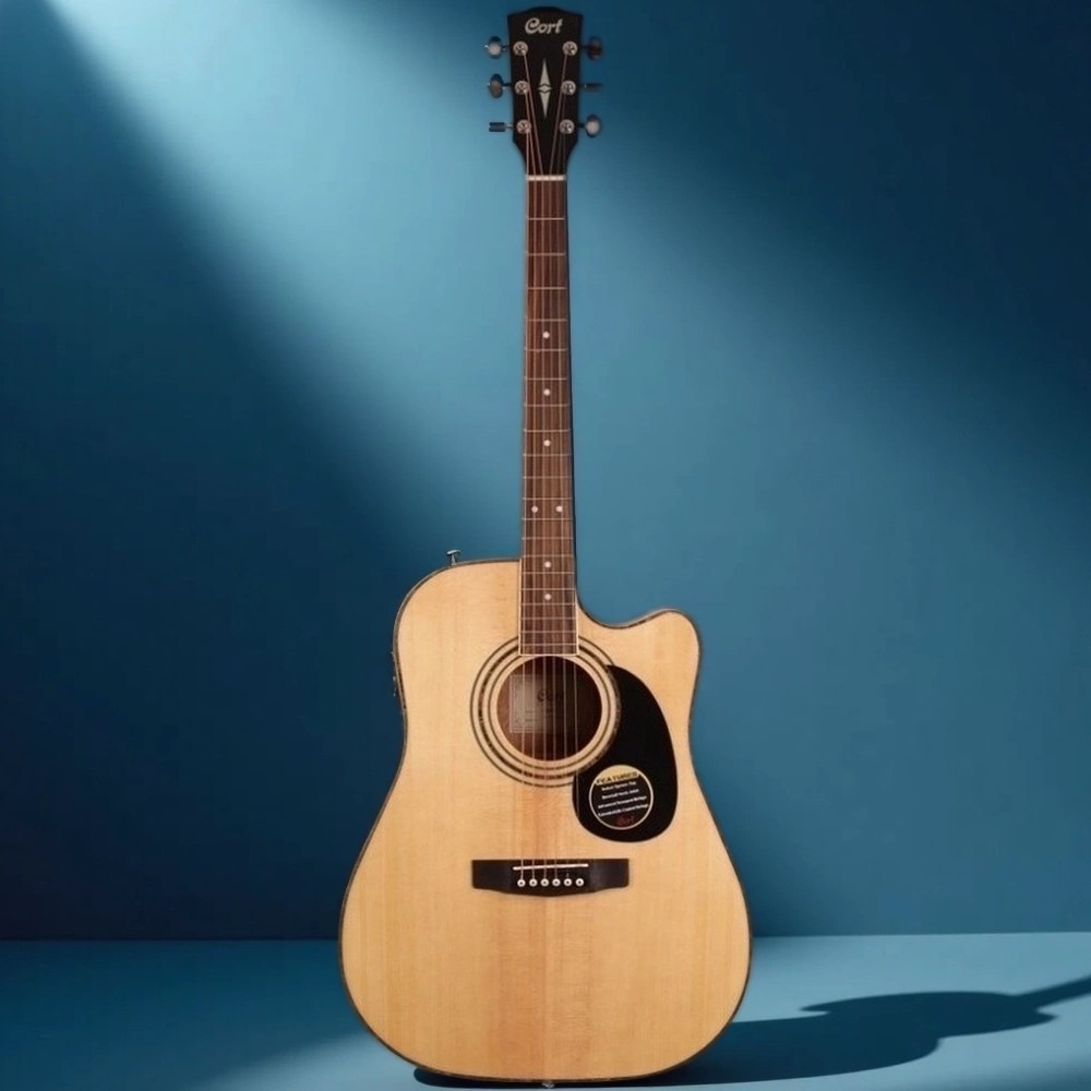 Электроакустическая гитара Cort AD880CE-NS-BAG