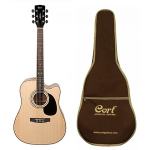 Электроакустическая гитара Cort AD 880 CE NS W-BAG