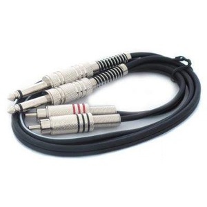 Кабель аудио 2xJack - 2xRCA ProAudio J-RCA-1 1.0m