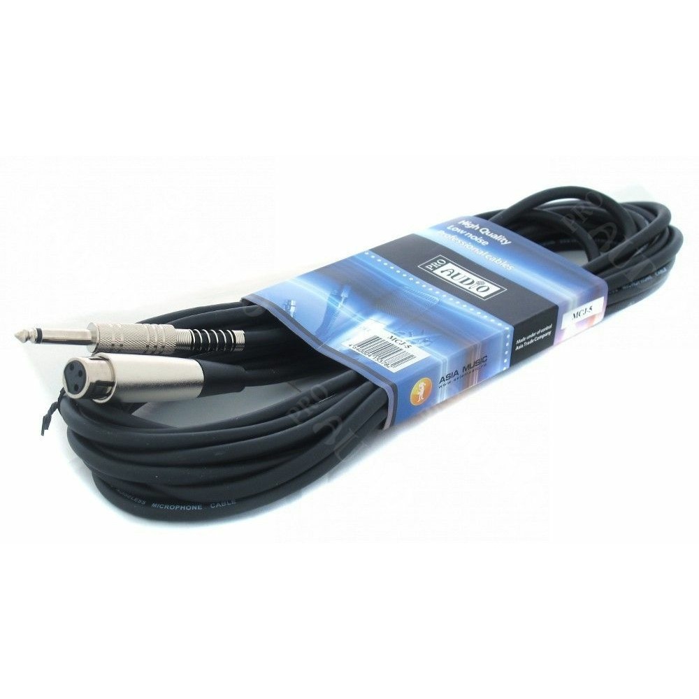 Кабель аудио 1xJack - 1xXLR ProAudio MCJ-5 6.0m