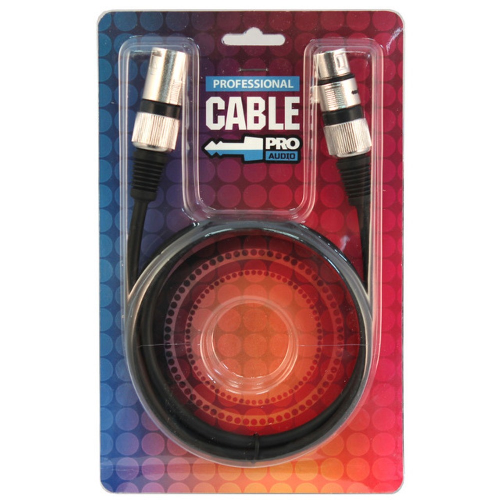 Кабель аудио 1xXLR - 1xXLR ProAudio CMC-1MS 1.0m
