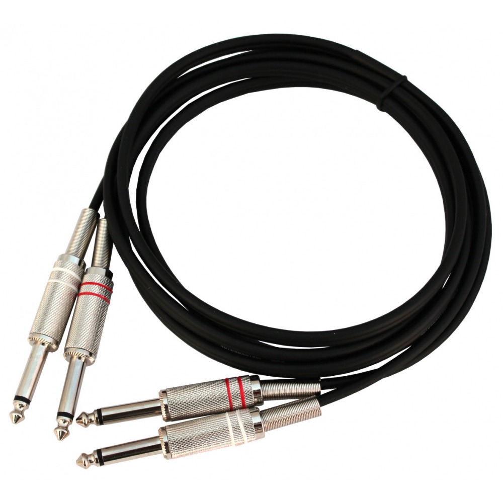 Кабель аудио 2xJack - 2xJack ProAudio TRS-2MS 2.0m